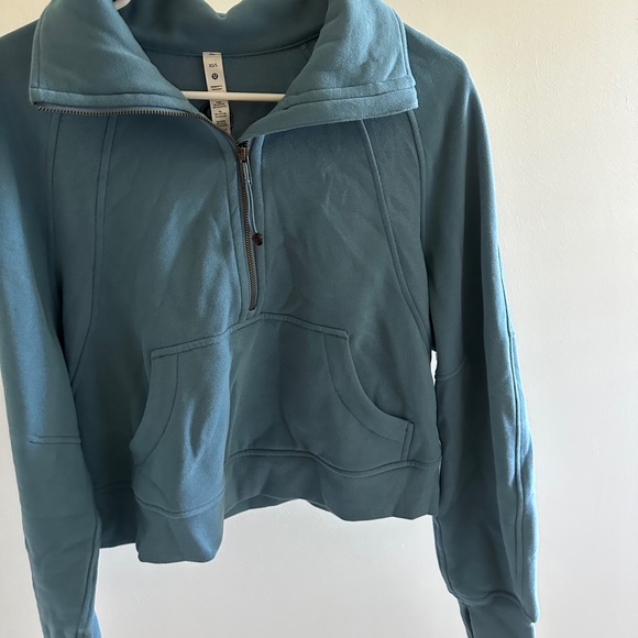 lululemon athletica Sweaters - Lululemon Scuba Oversized Funnel Neck Half Zip